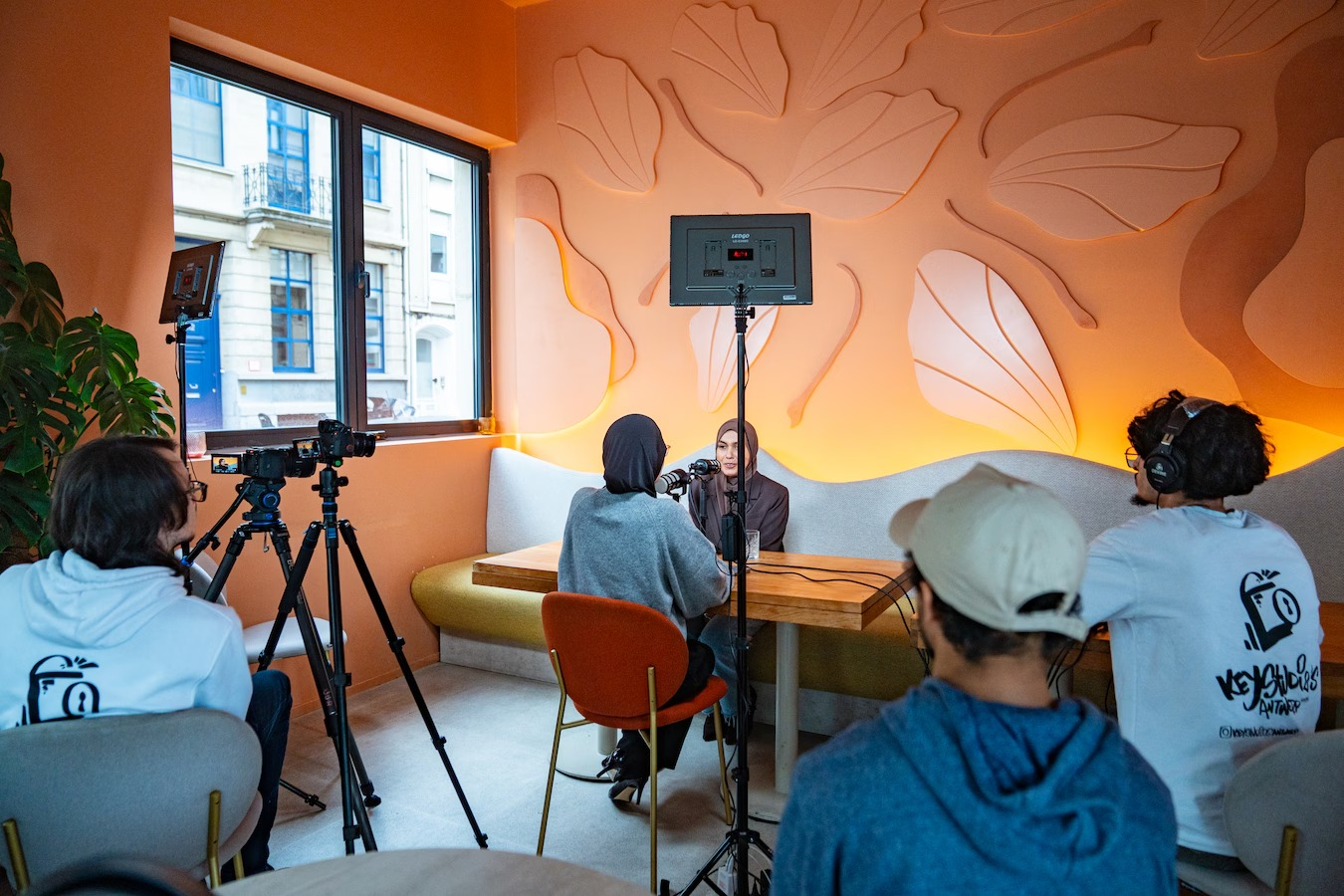 Podcast opnameproject Antwerpen